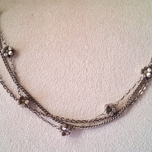 Silver Anklet, 9”+ 1” Extender - Picture 1 of 3